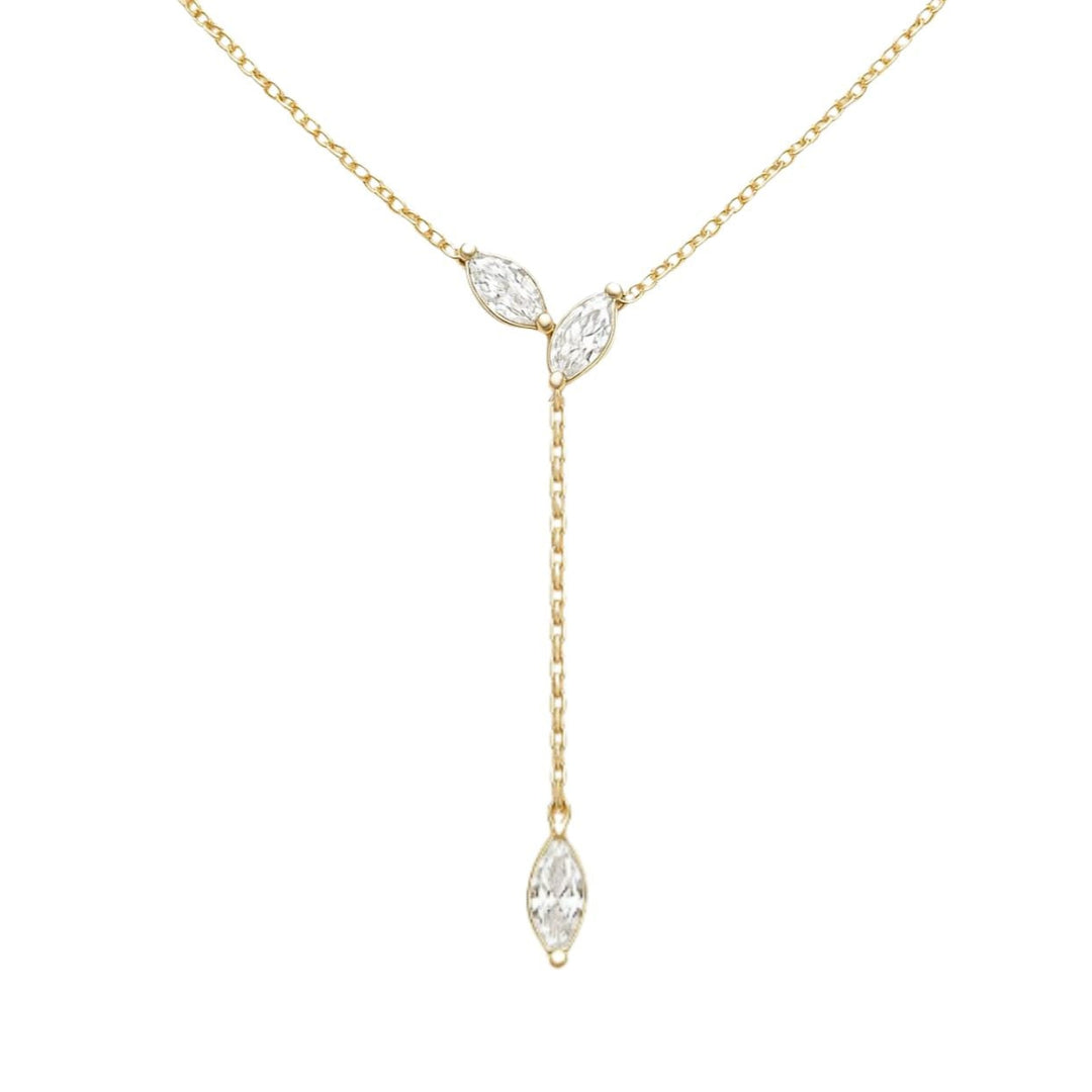Marquise Tres Diamond Lariat