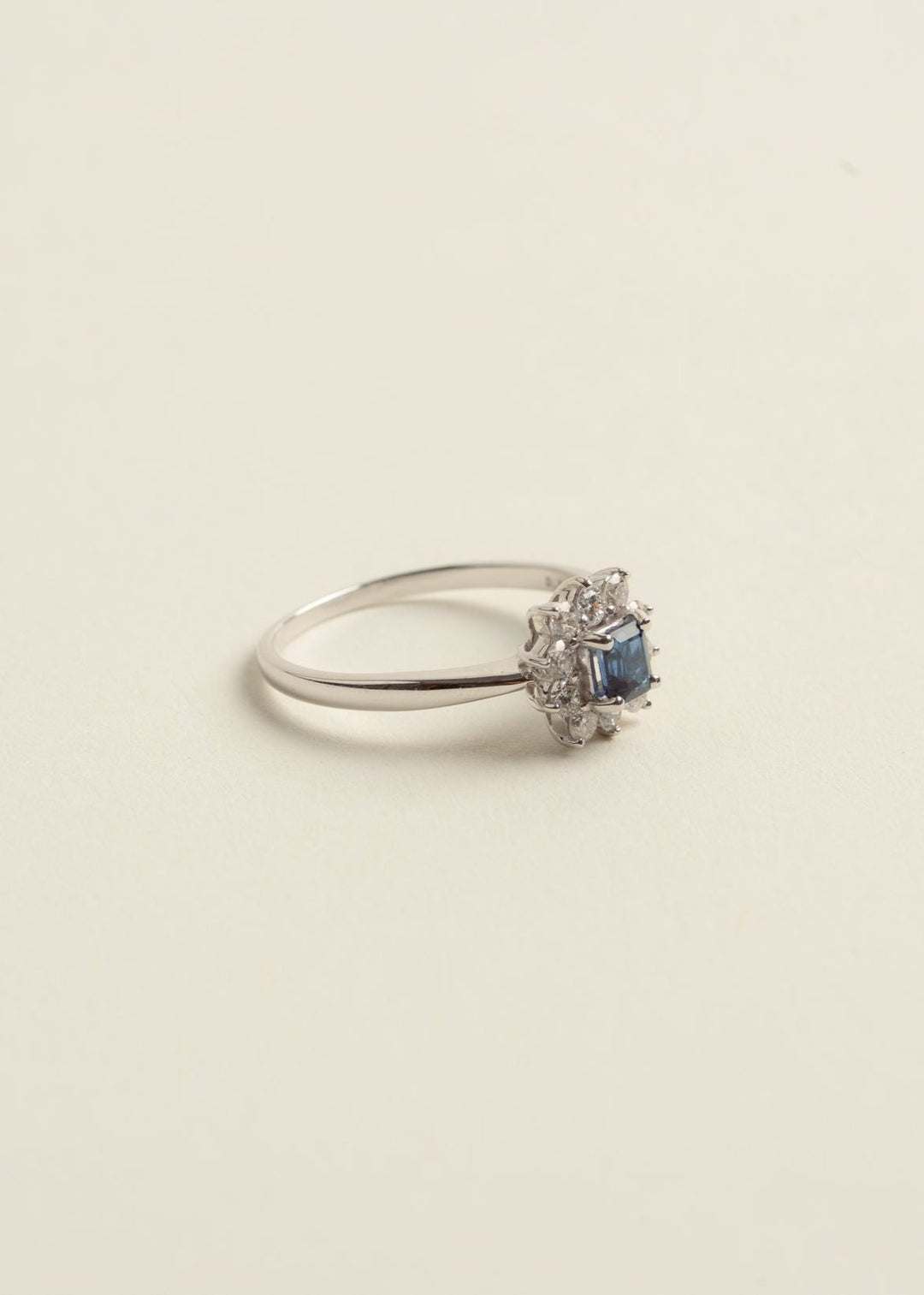 Spencer Blue Sapphire Ring