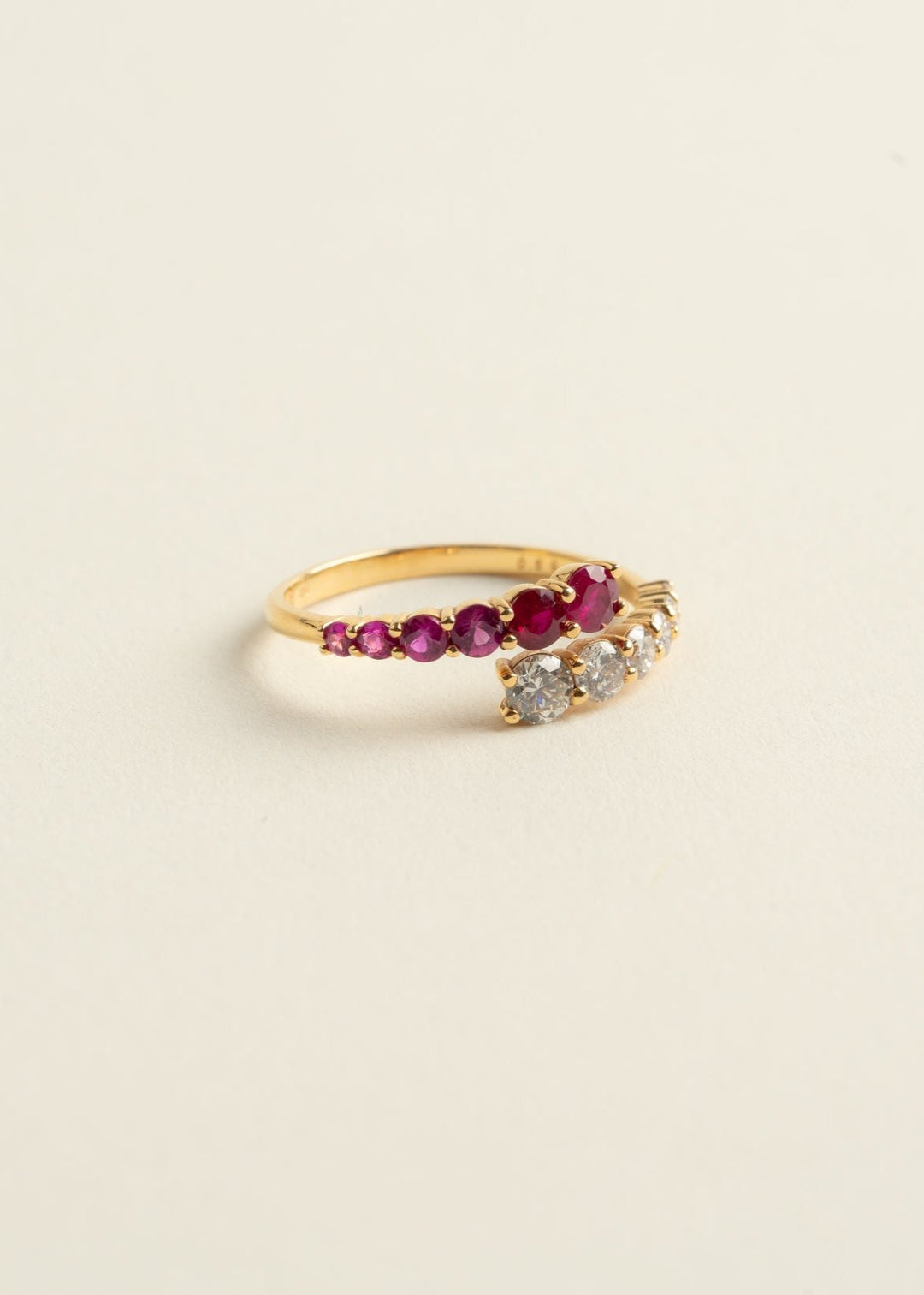 Ruby Swirl Ring