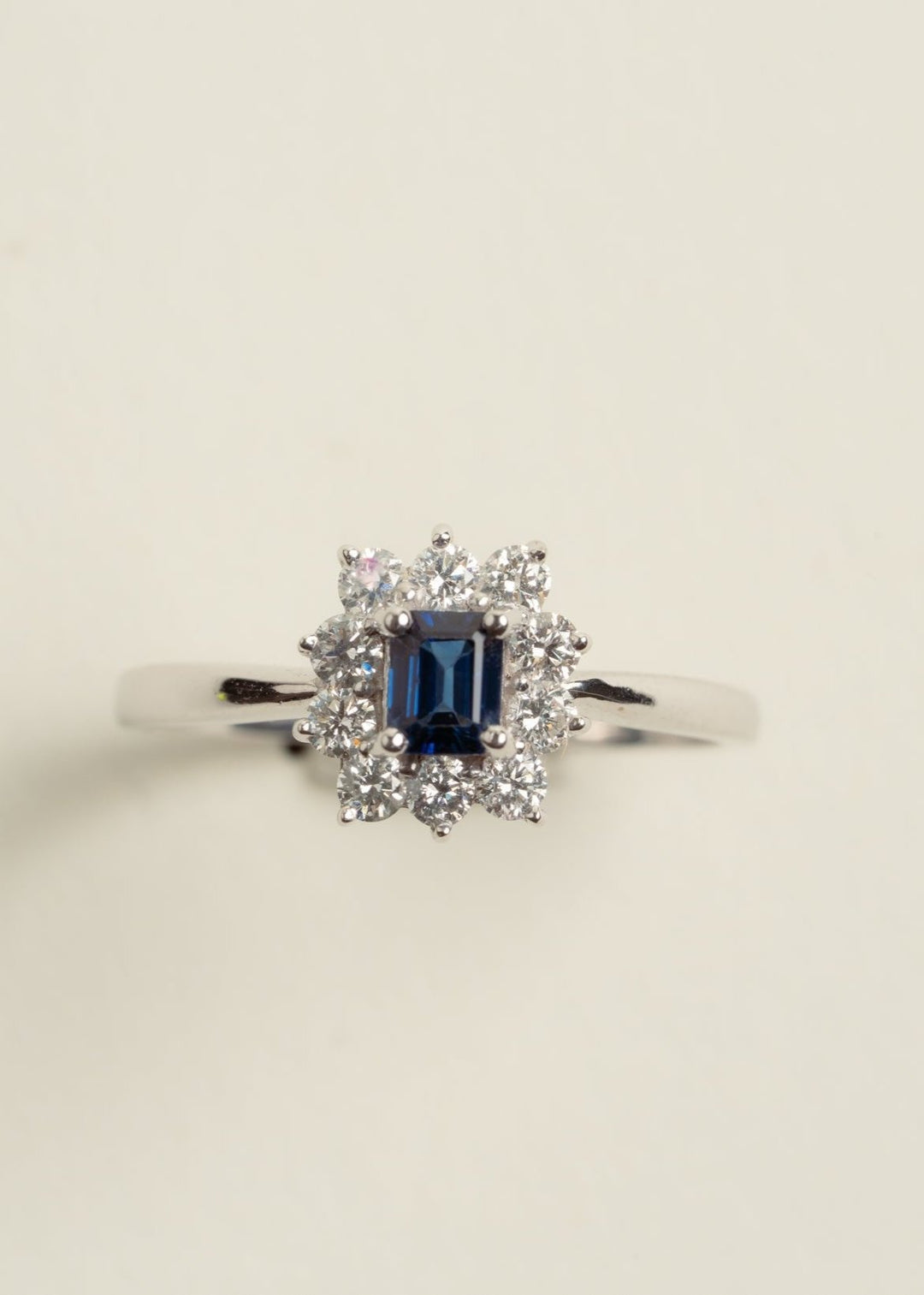 Spencer Blue Sapphire Ring