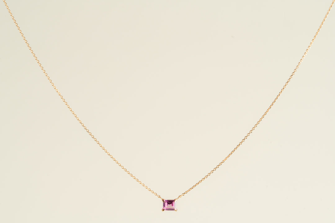 Bon Bon Pink Sapphire Necklace