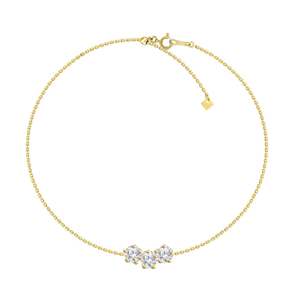 Tres Diamond Bracelet