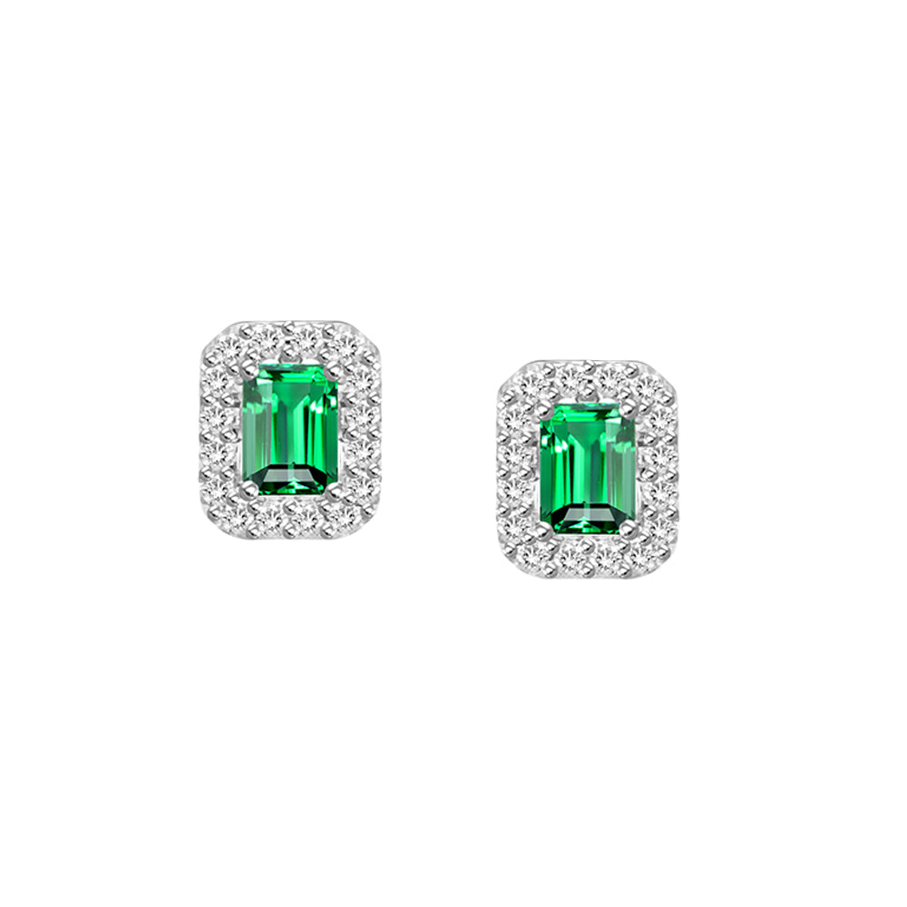 Cuadro Emerald Earrings