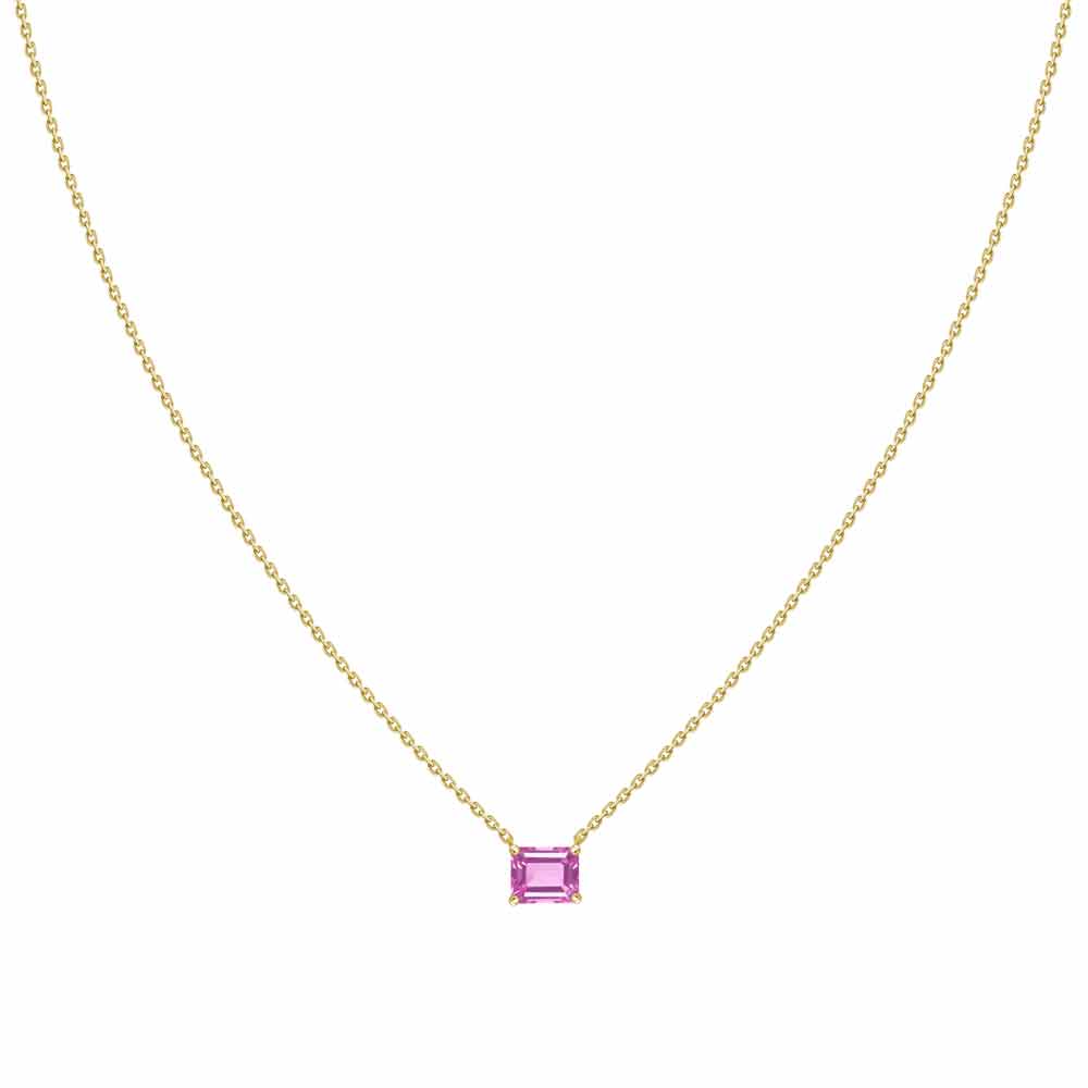 Bon Bon Pink Sapphire Necklace