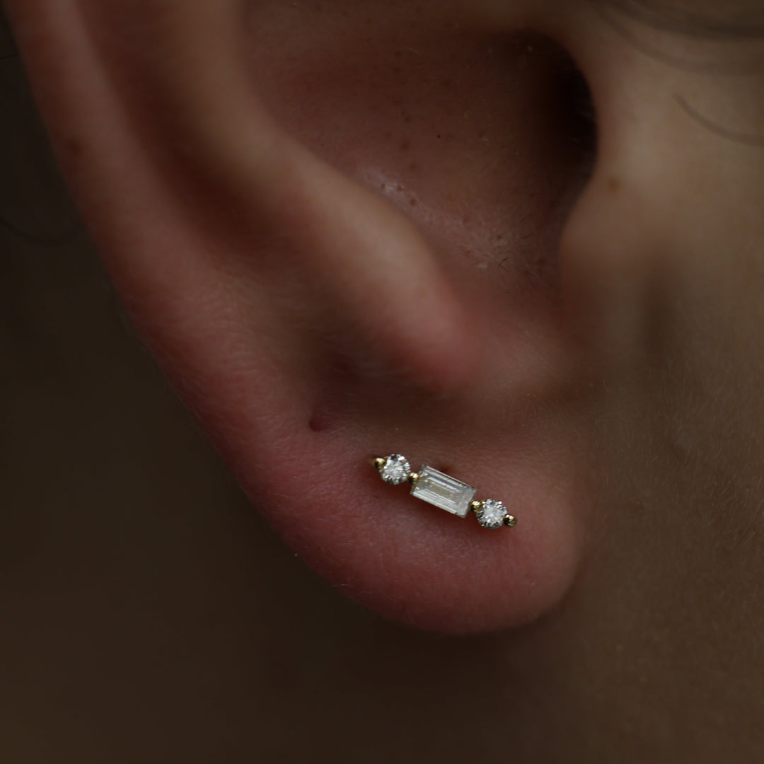 Unwrap Diamond Studs