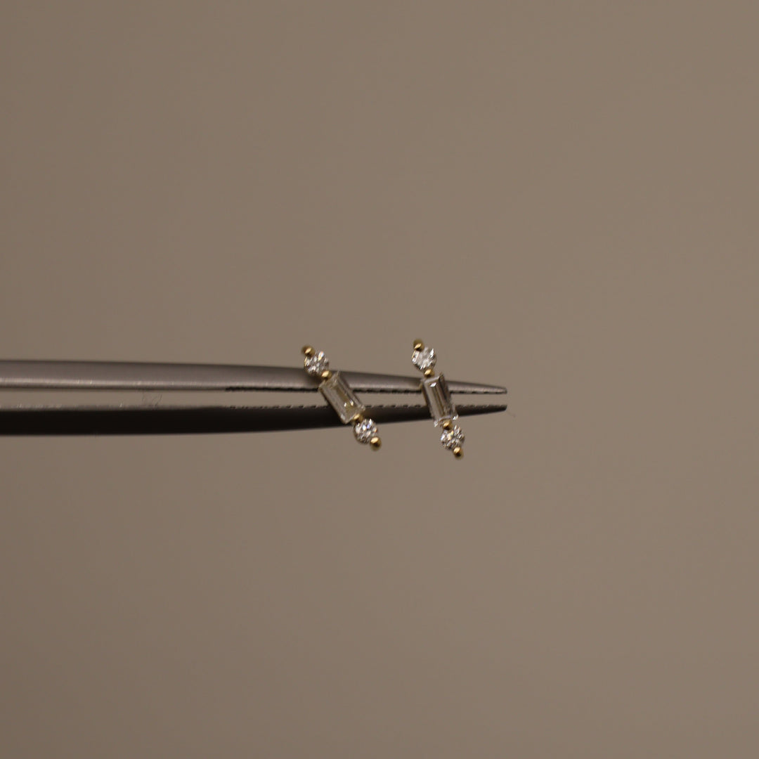 Unwrap Diamond Studs