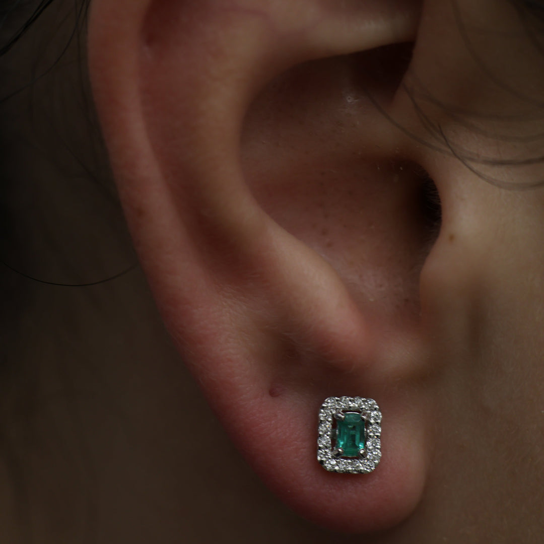 Cuadro Emerald Earrings