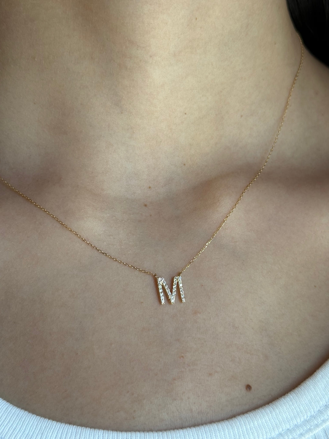 Say My Name Diamond Necklace