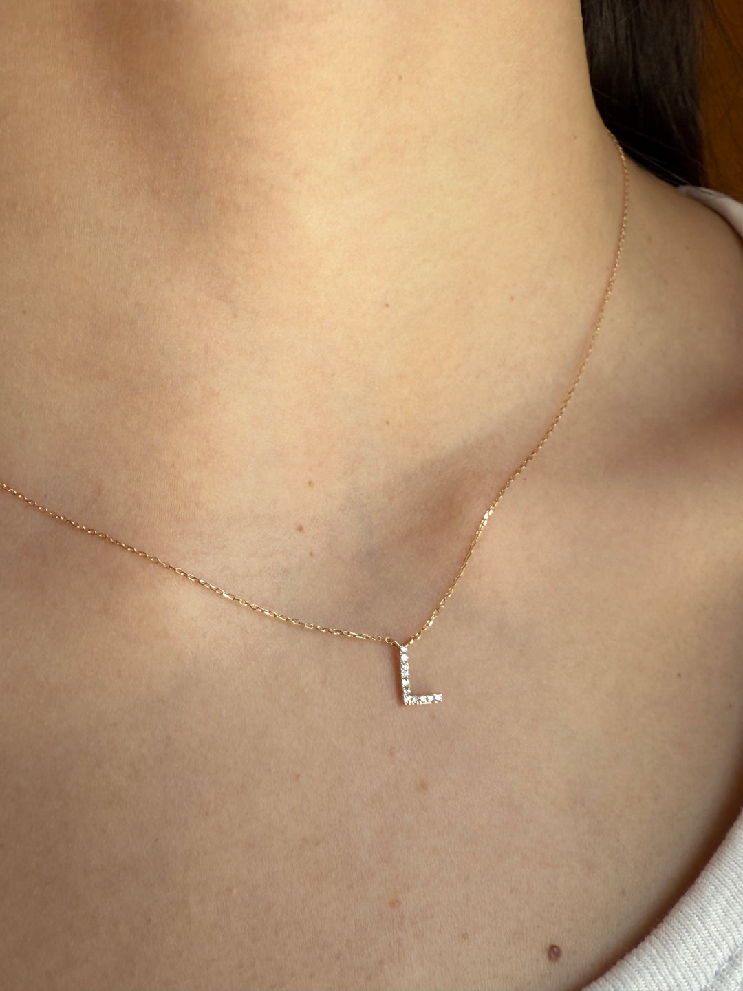 Say My Name Diamond Necklace