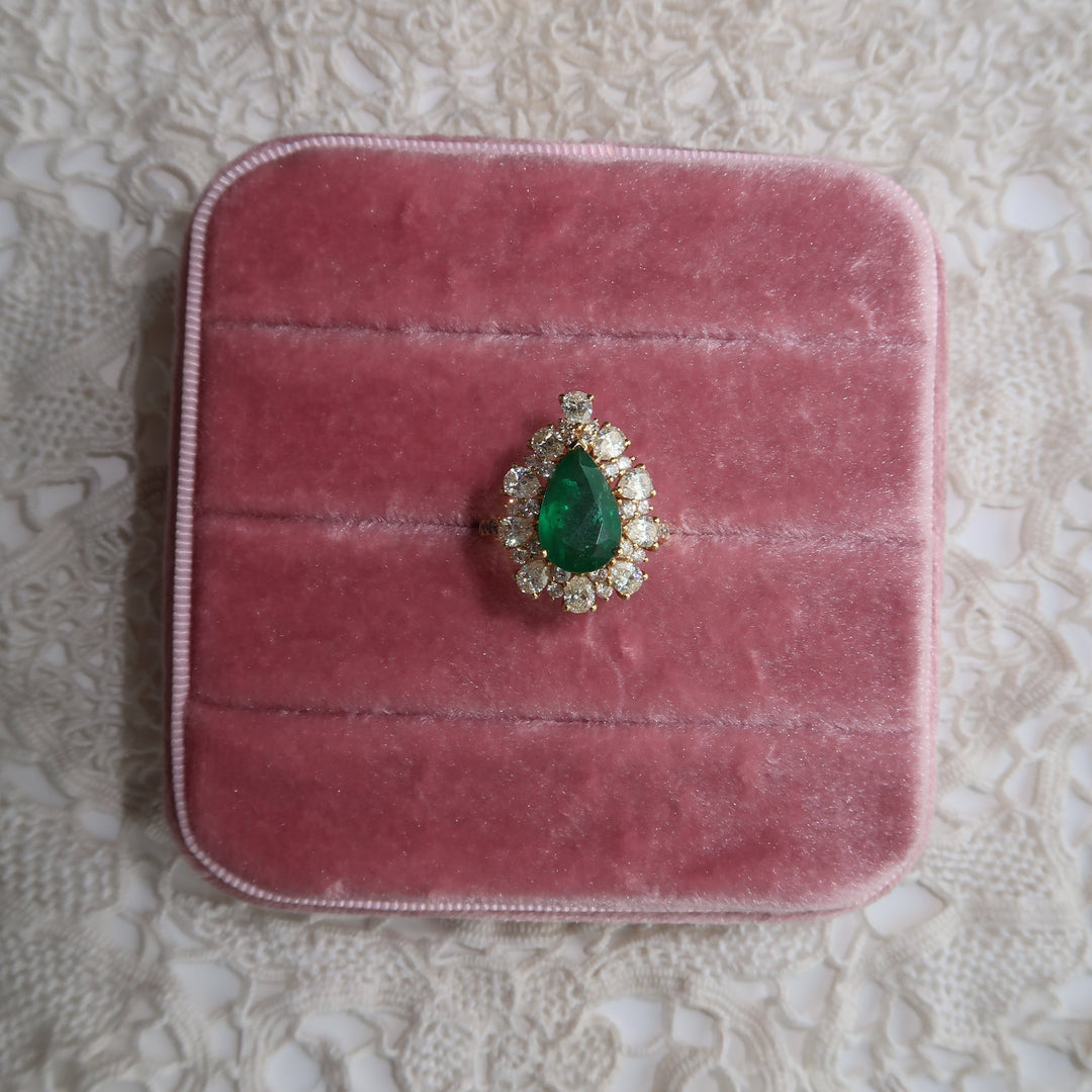 Emerald Diamond Ring