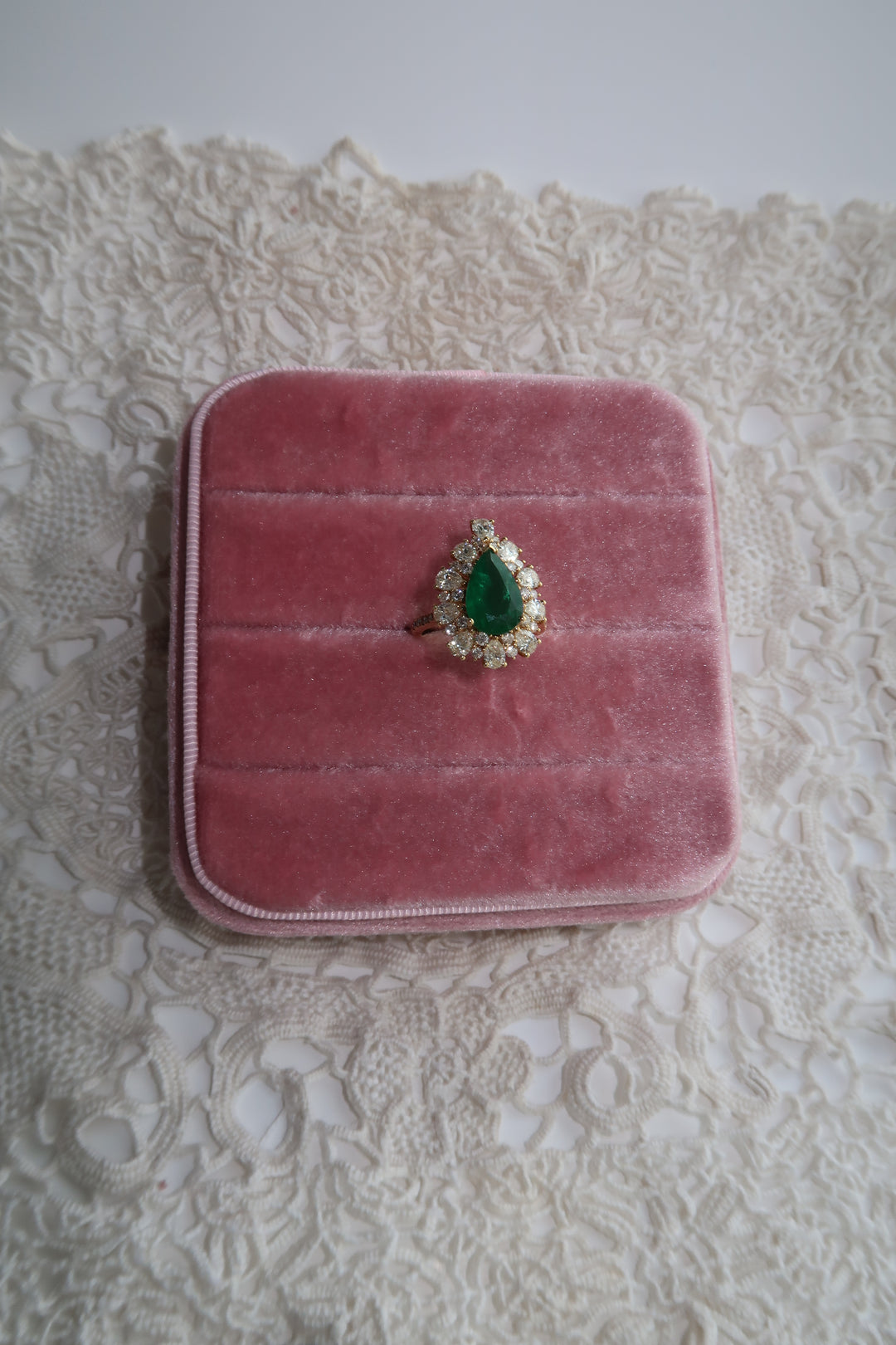 Emerald Diamond Ring