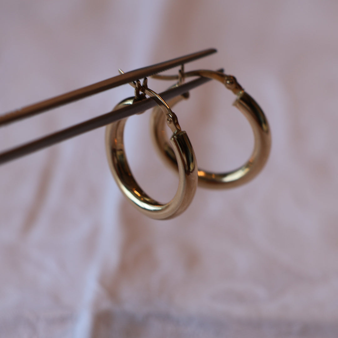 Small Gold Hoops