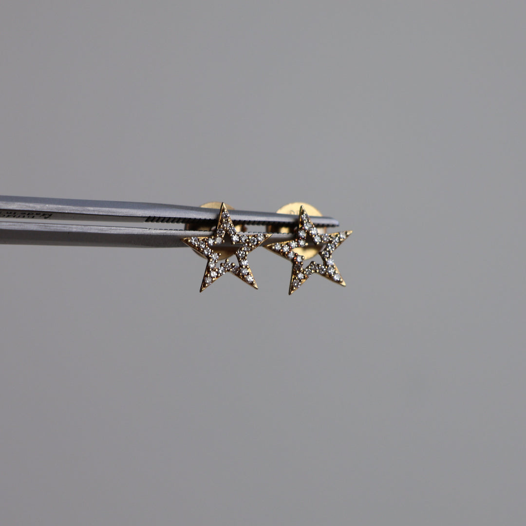 Diamond Star Studs