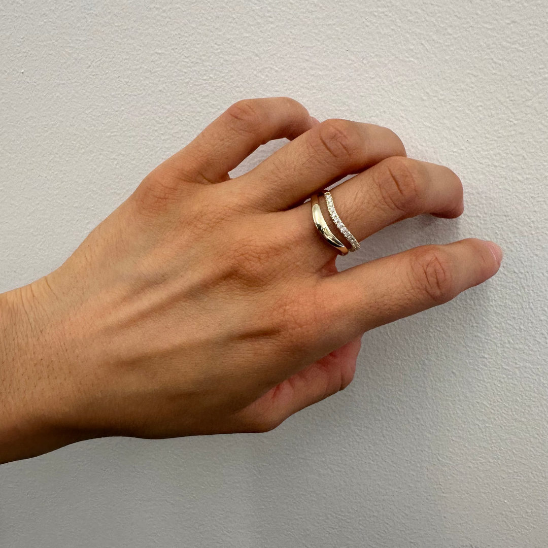 Oro Organica Diamond Ring