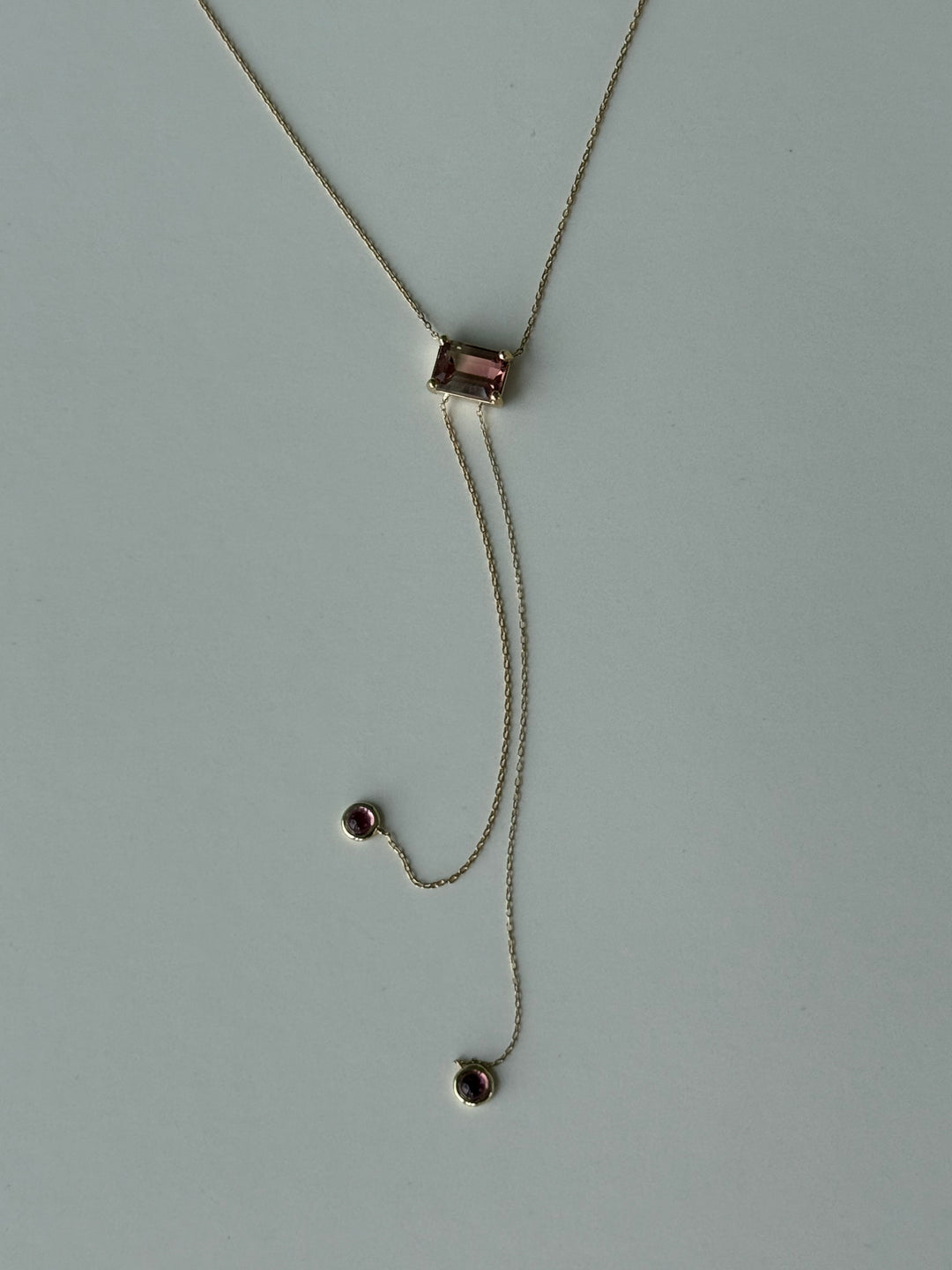 Anguria Tourmaline Lariat