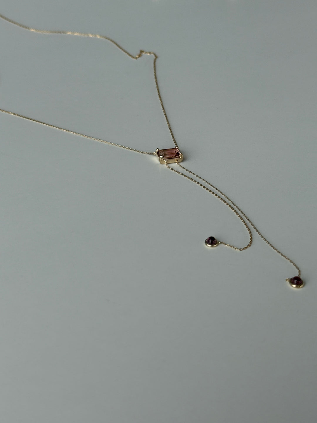 Anguria Tourmaline Lariat