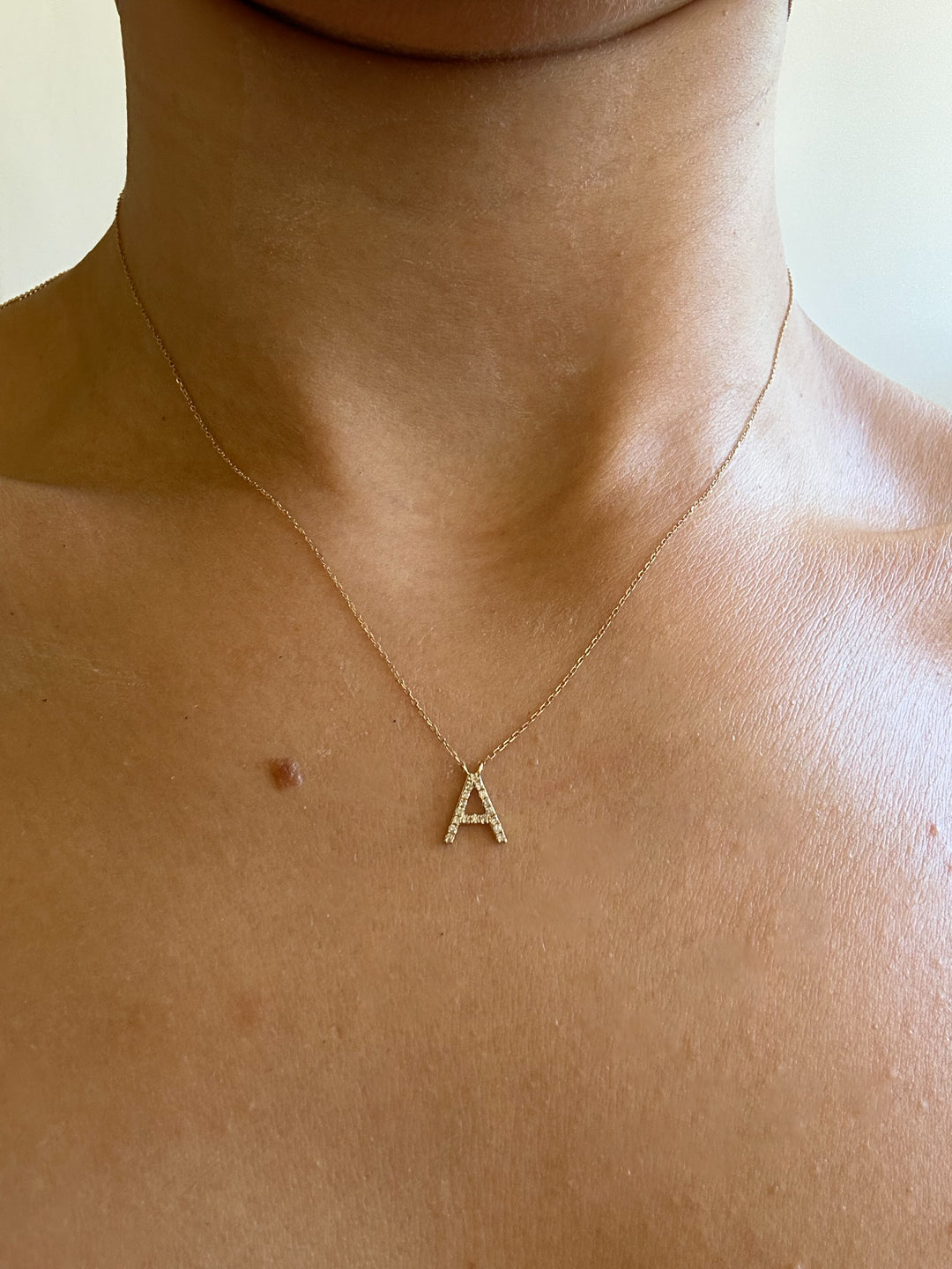 Say My Name Diamond Necklace