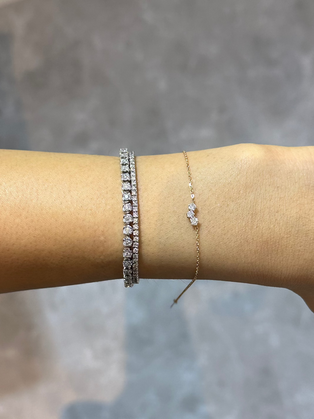 Tres Diamond Bracelet