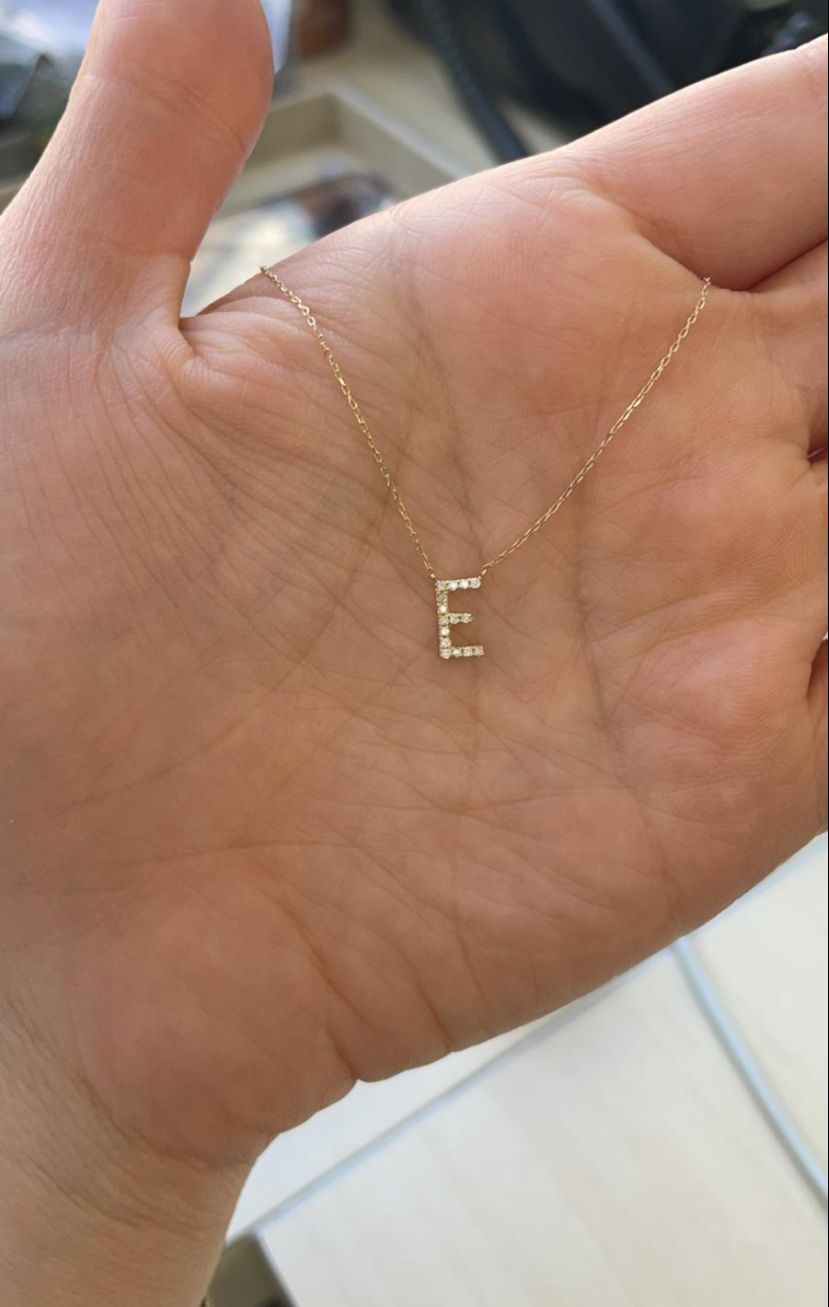 Say My Name Diamond Necklace