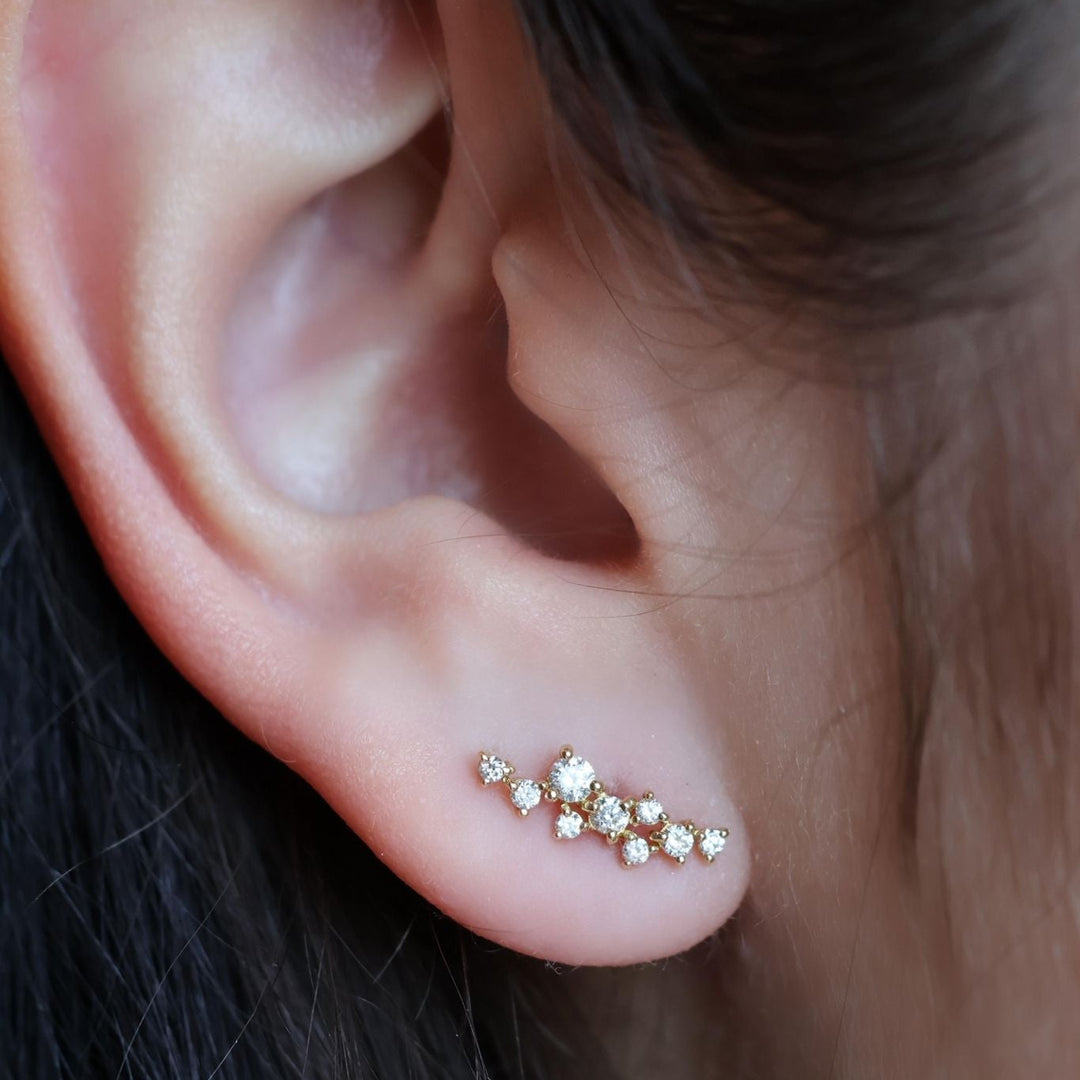 Vesper Diamond Earrings