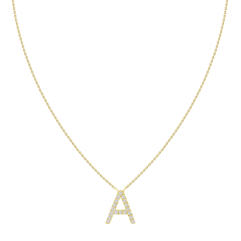 Say My Name Diamond Necklace