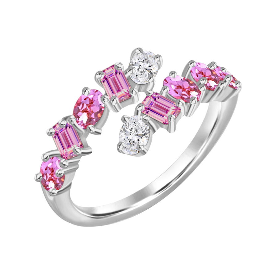 Pink Aurora Ring