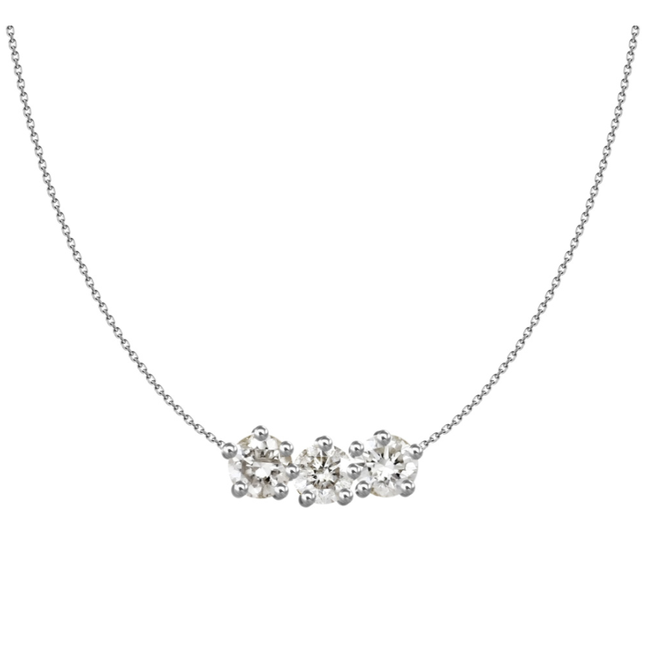 Diamond Trio Necklace