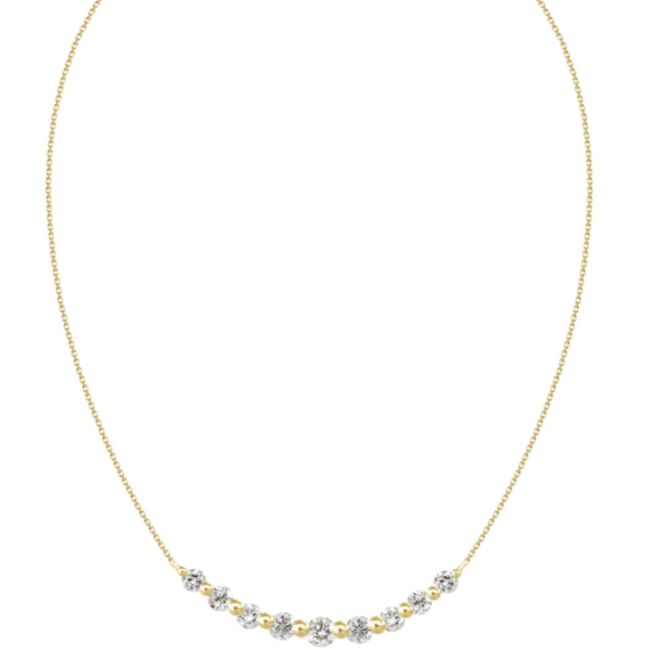 Curva Diamond Necklace