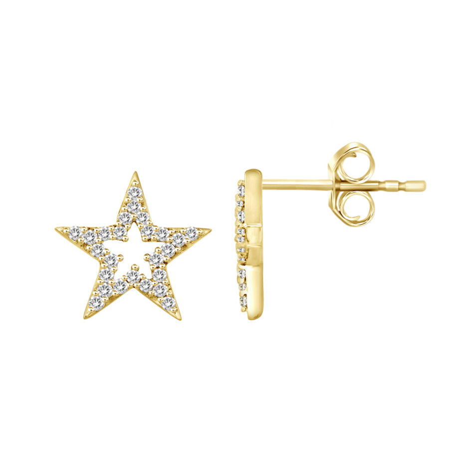 Diamond Star Studs
