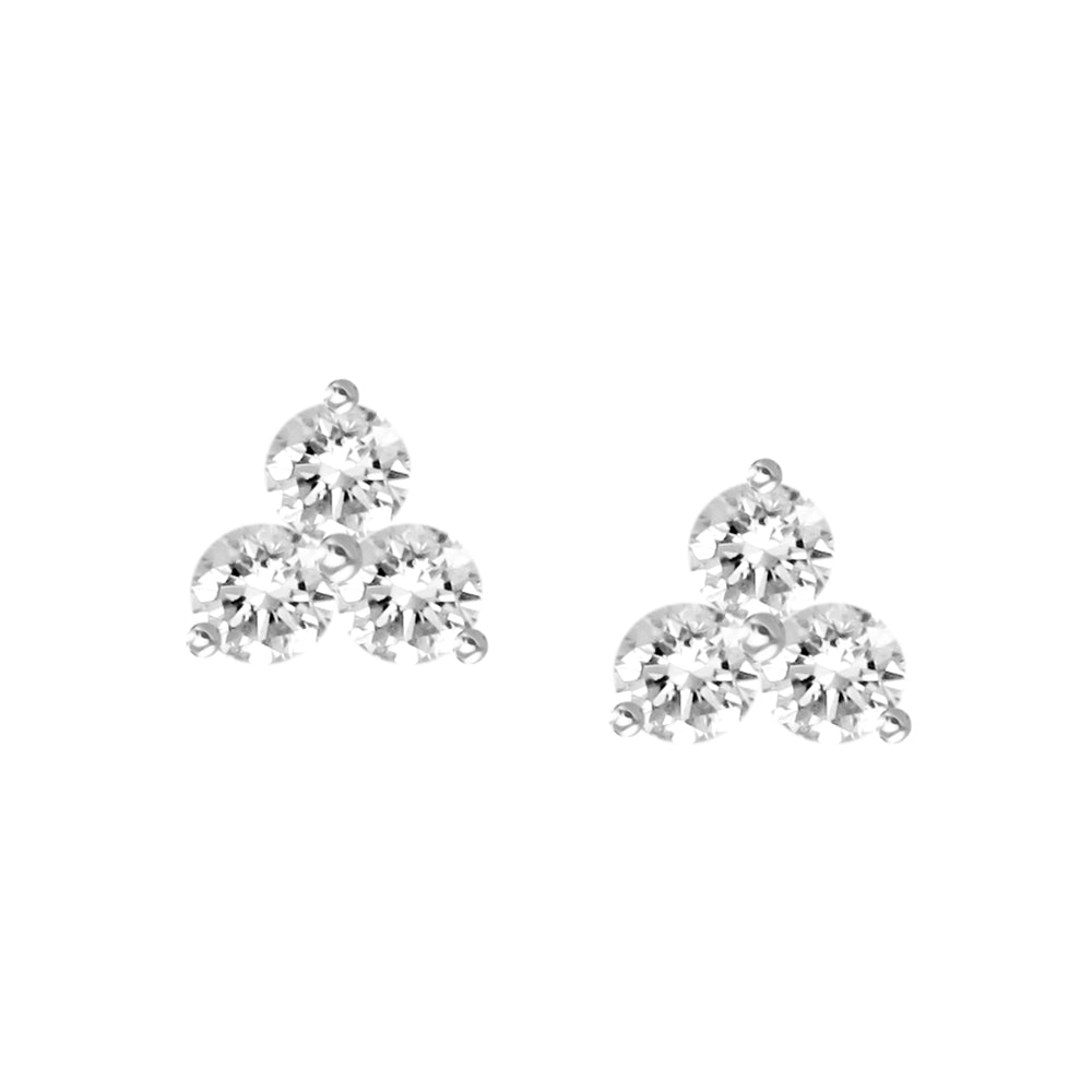 Trinity Diamond Earrings