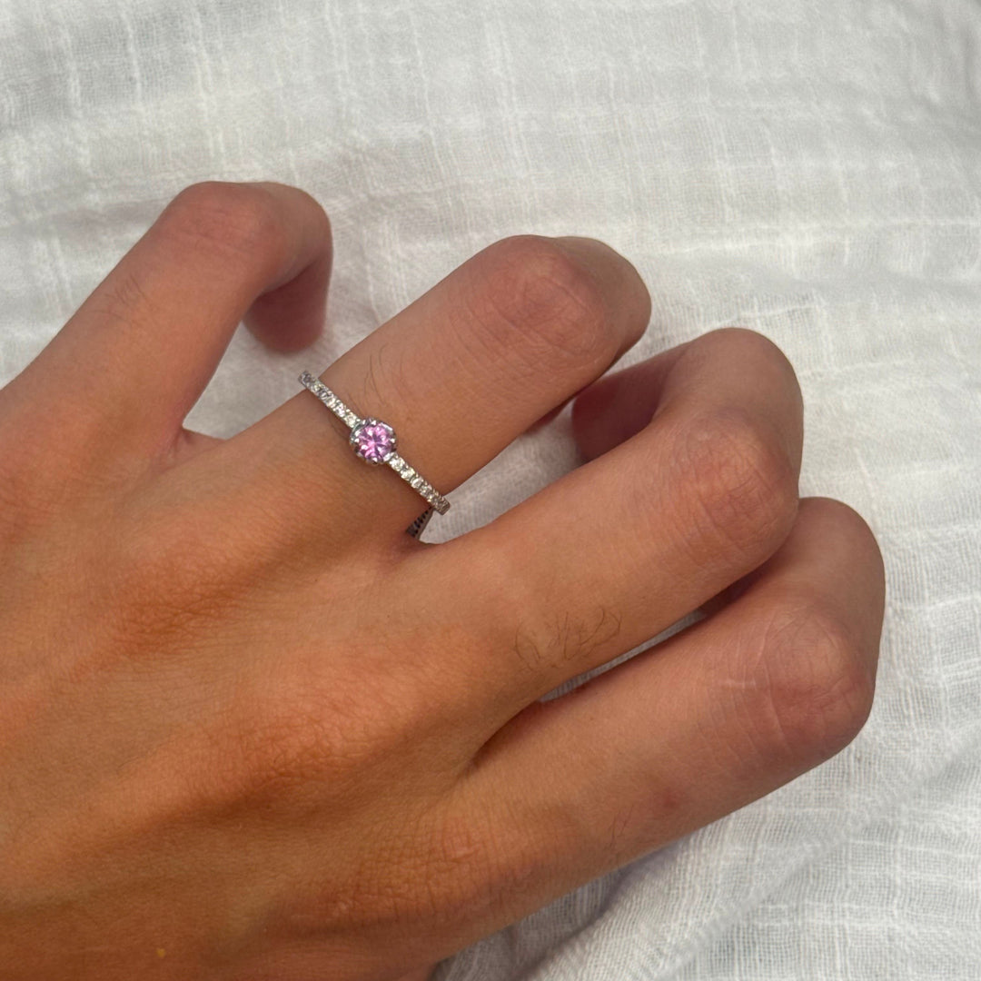 Cutest Pink Sapphire Ring