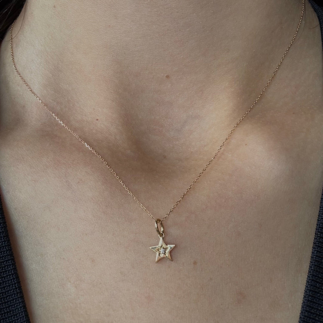 Super Star Diamond Pendant