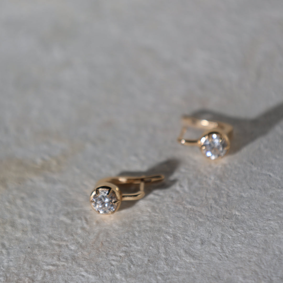 Apre Georgian Diamond Studs