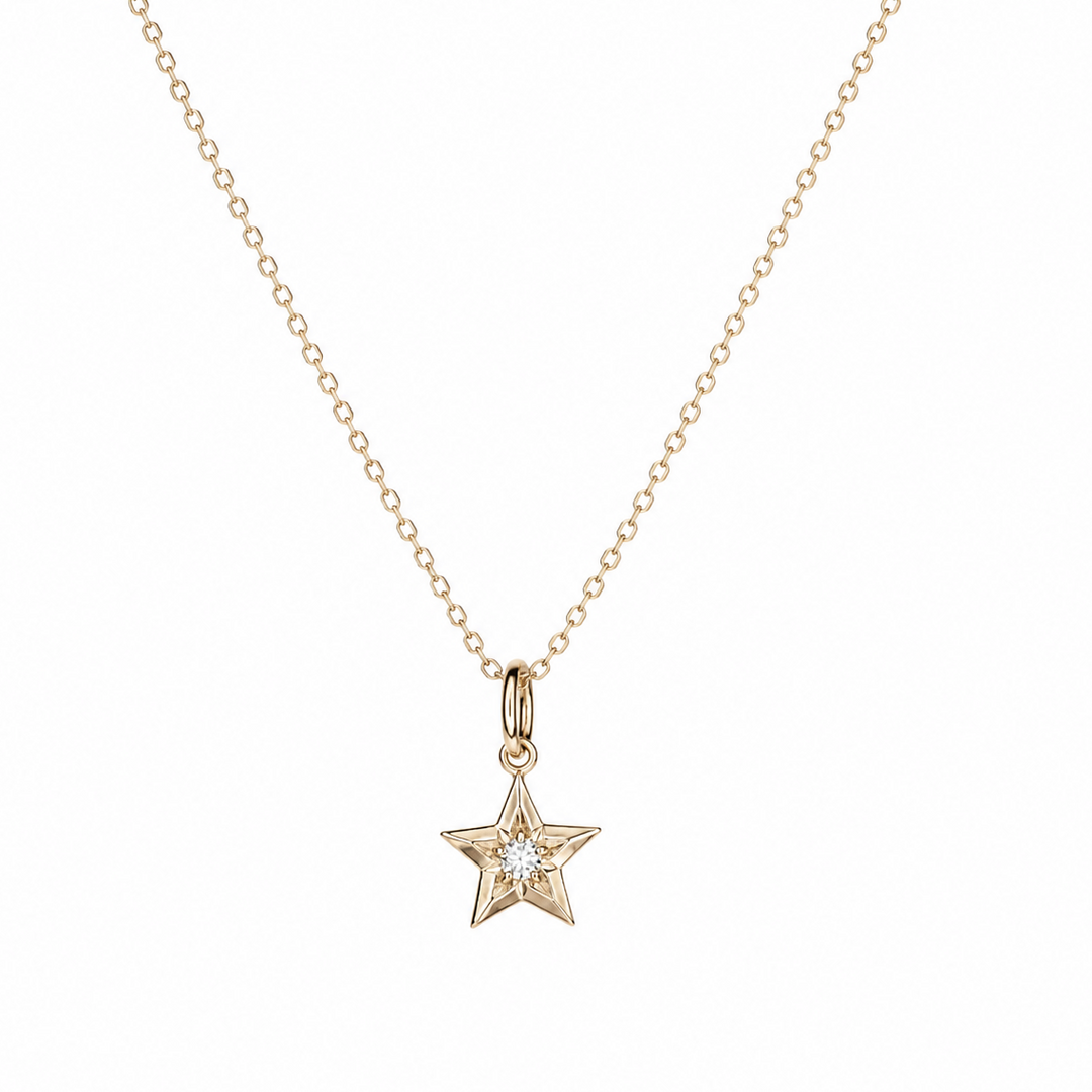 Super Star Diamond Pendant