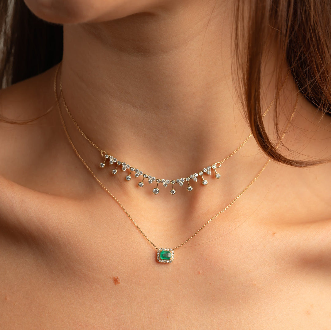 Gotas Diamond Necklace