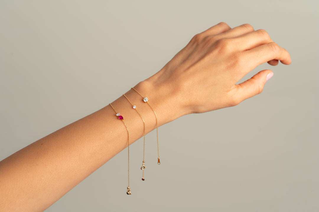 Toi Et Moi Ruby Diamond Bracelet