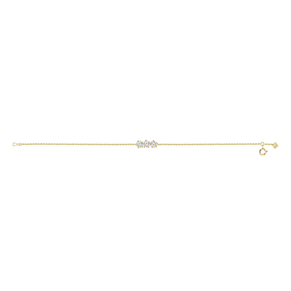 Tres Diamond Bracelet