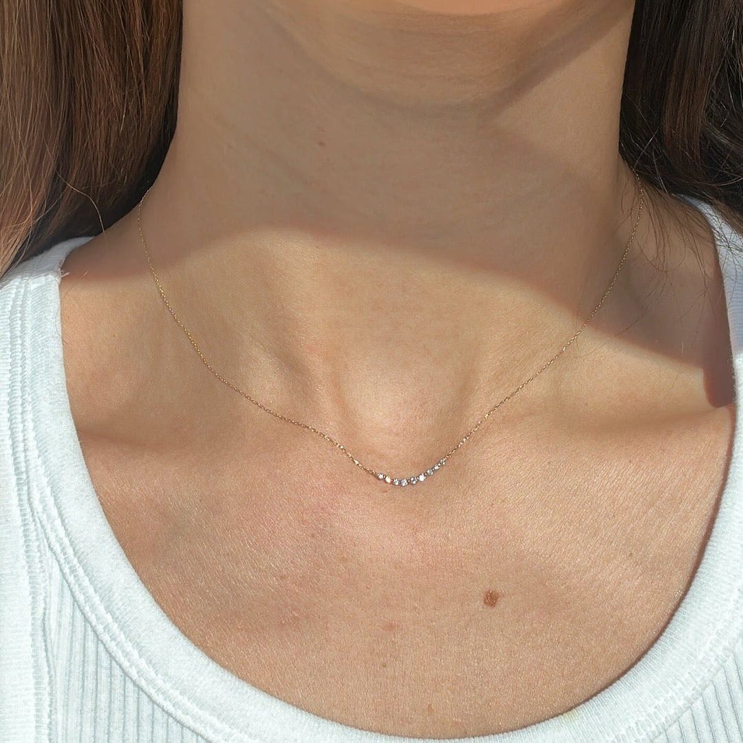 Curva Diamond Necklace