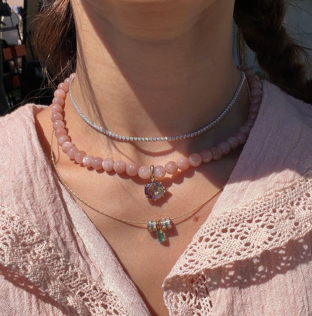 Lucy in the sky with diamonds 2ct choker