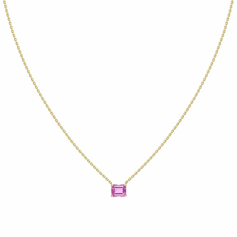 Bon Bon Pink Sapphire Necklace