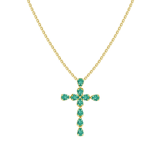 La Cruz Emerald Necklace