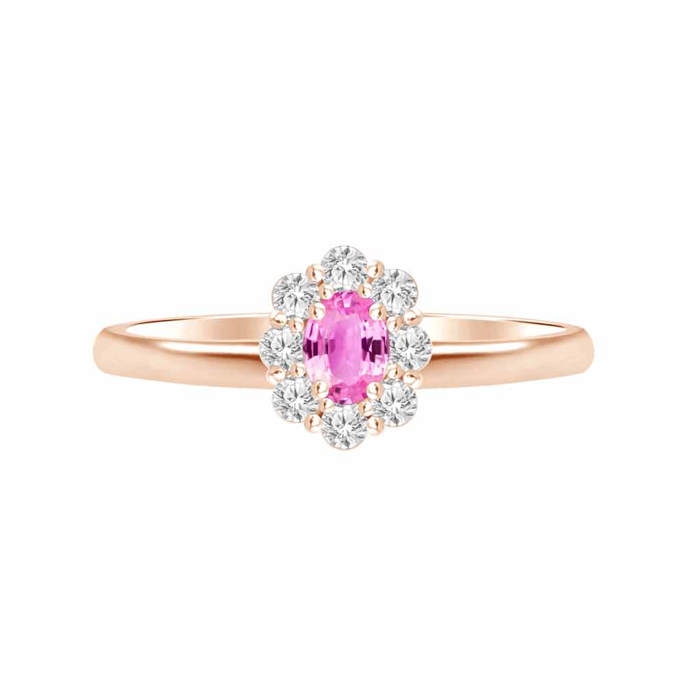 Regina Ring Pink Sapphire