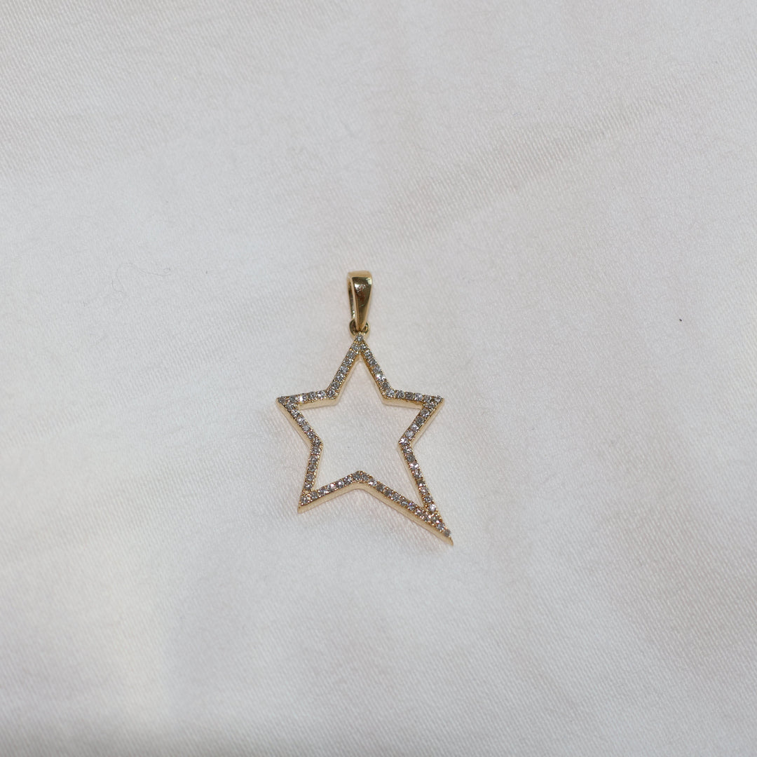 She's So Lucky Diamond Charm