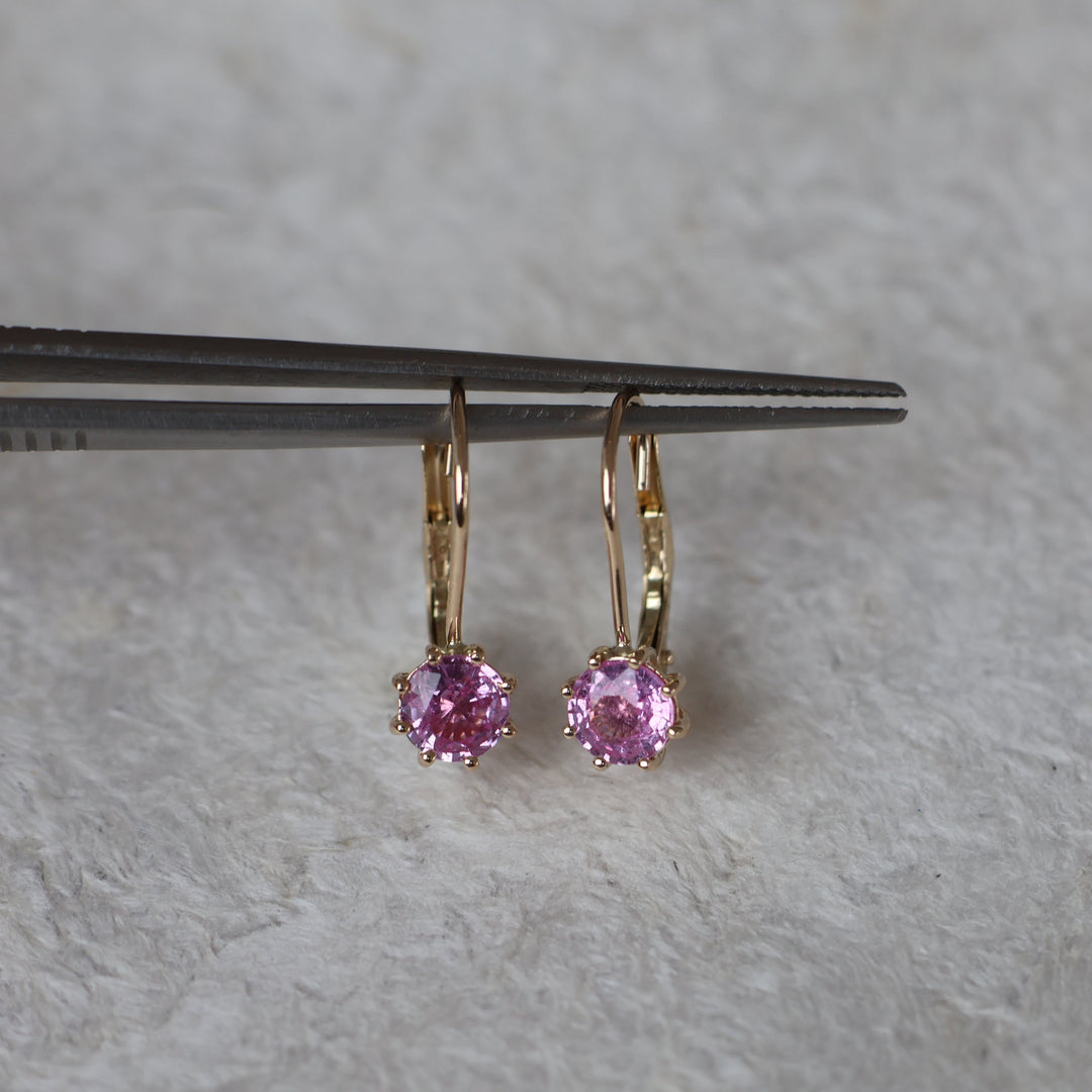 Georgian P!nk Earrings