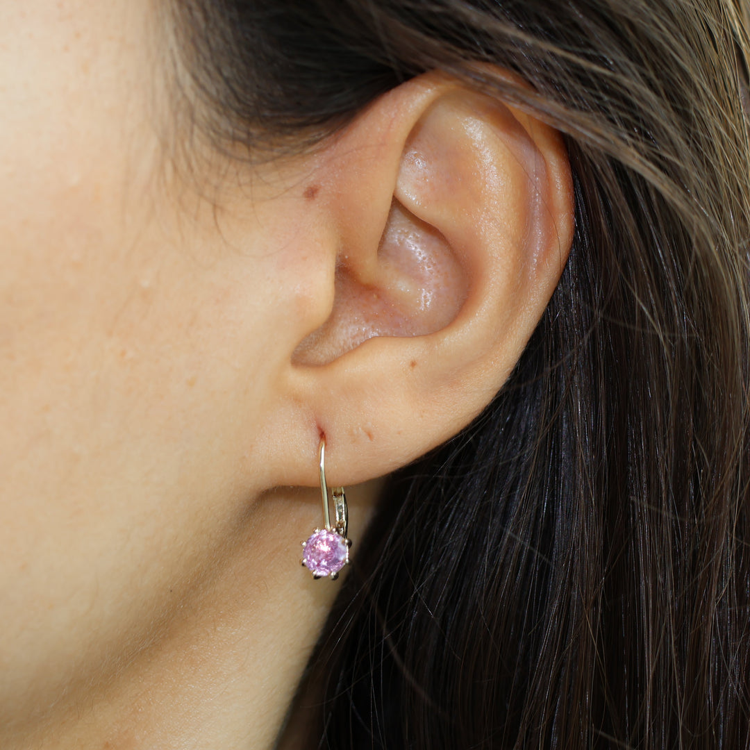 Georgian P!nk Earrings