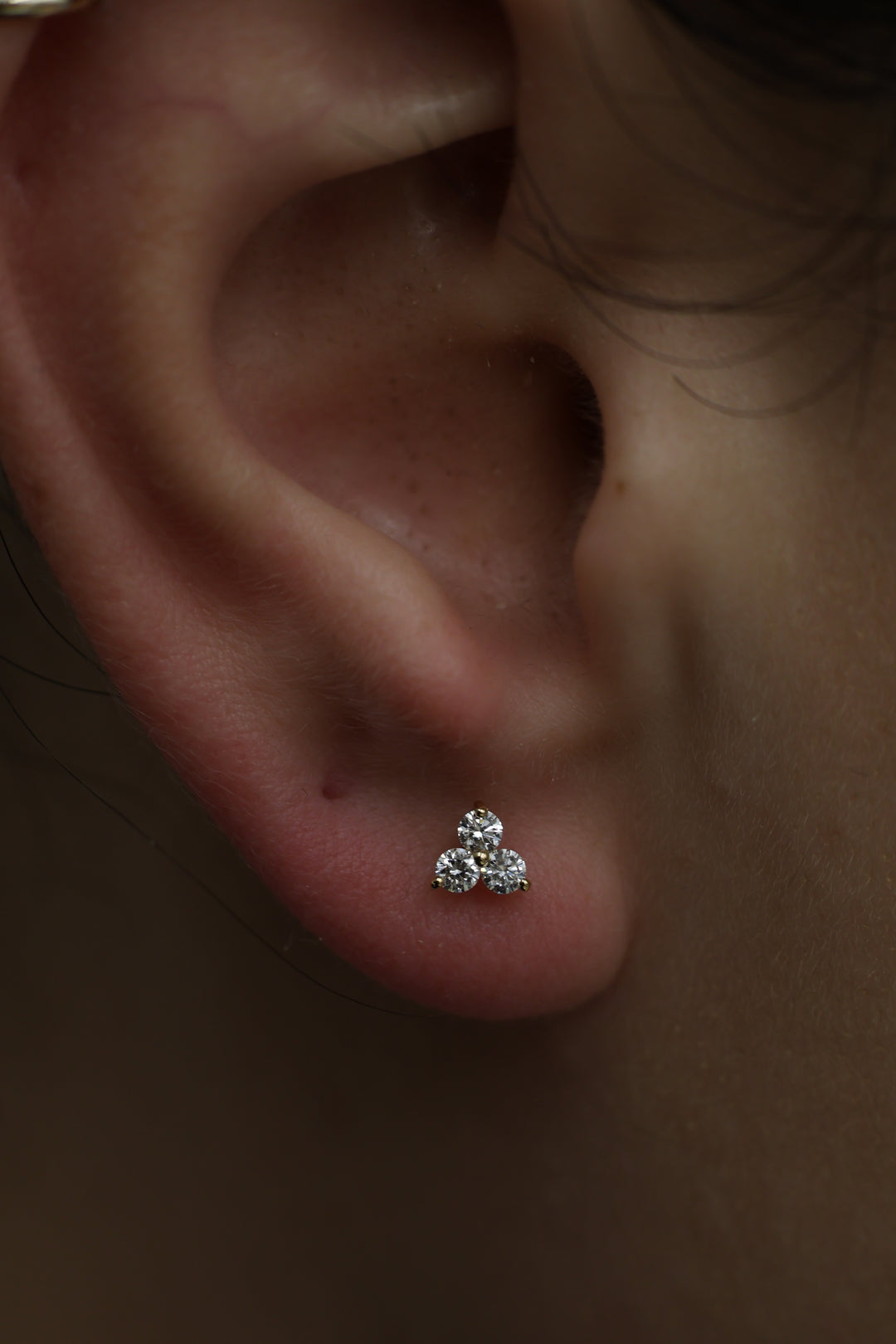 Trinity Diamond Earrings