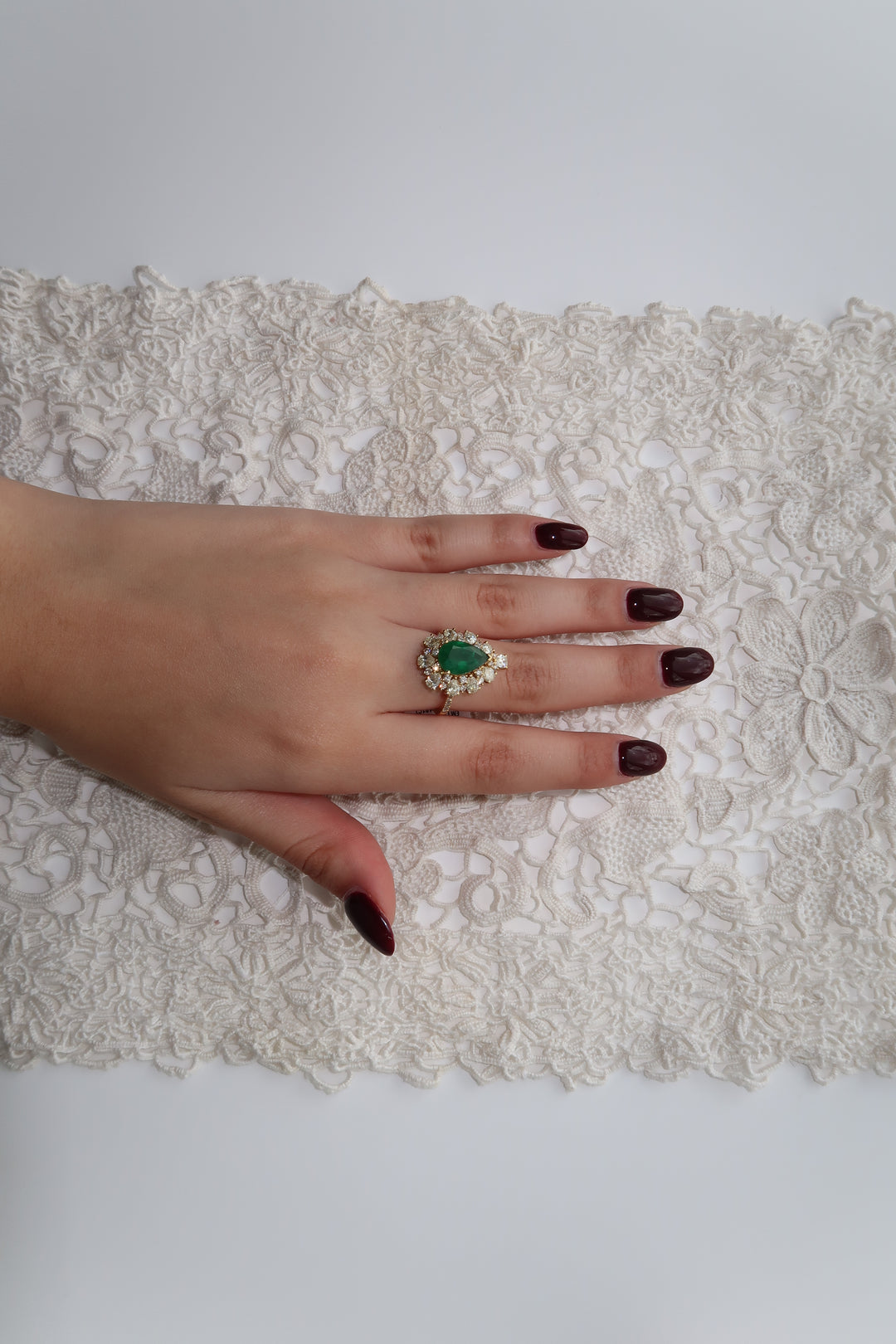 Emerald Diamond Ring