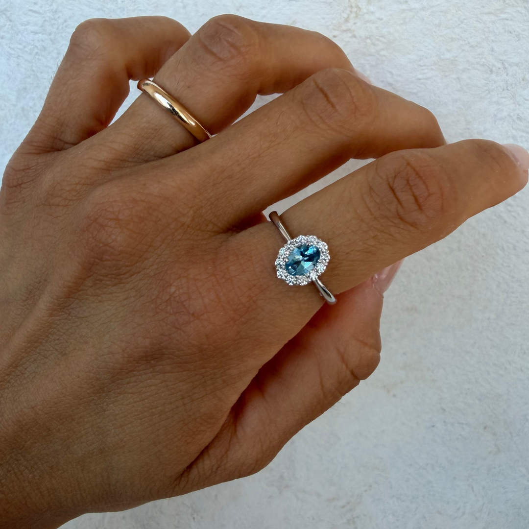 Cutest Aquamarine Ring