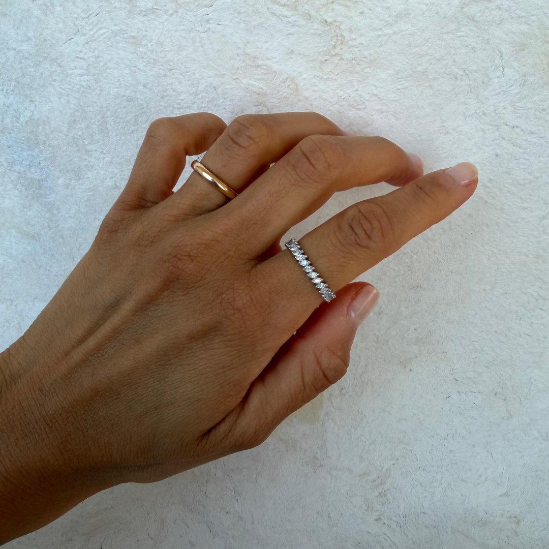 Marquise Ring Band