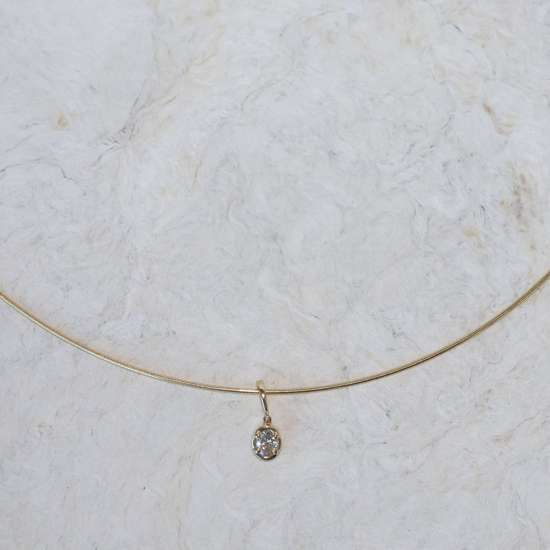 Bezel Oval Organico Wire